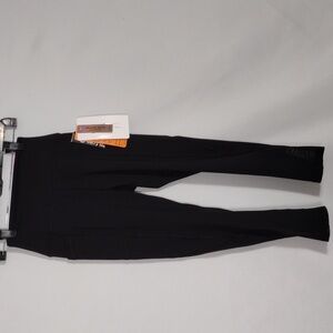 NWT Gottex Black Peach Skin Collection Workout Leggings Size XS